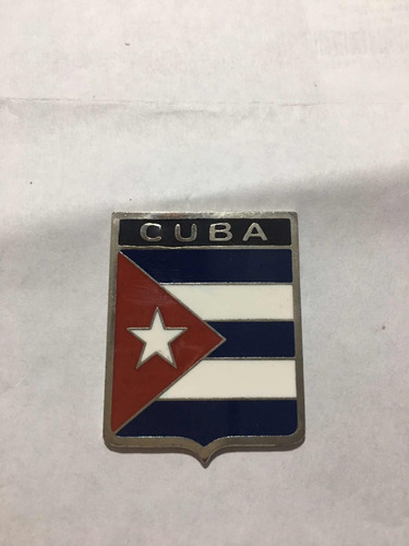 Insignia Escudo Auto Cuba
