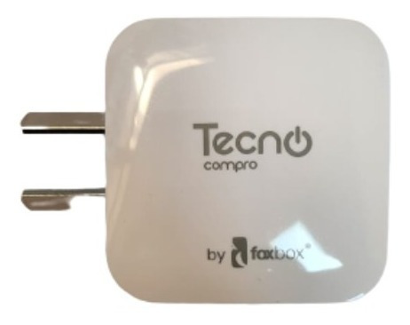 Imagen 4 de 4 de Cargador De Pared 3.1 A Blanco Con Cable Mallado Micro