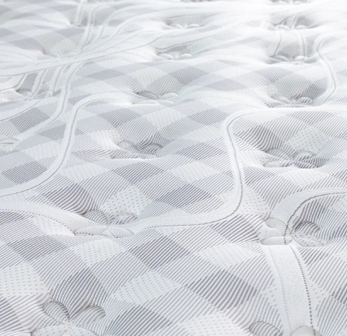 Colchon Queen Size Spring Air De Colchoneta Gruesa United