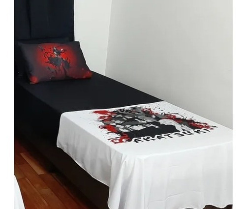  Cubre Cama + Funda  Akatsuki ´