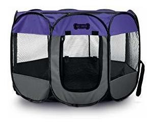 Imagen 2 de 6 de Ruff N Ruffus Mascota Portátil Plegable Corral + Estuche Y