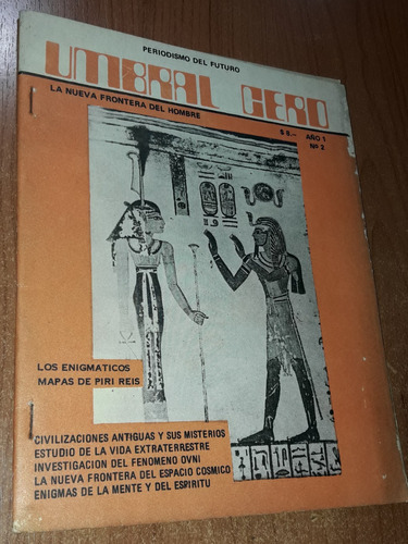 Revista Umbral Cero N°2 Periodismo Del Futuro Noviembre 1974