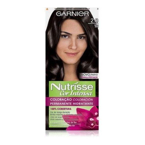 Tinta Garnier Nutrisse Intense N.2.0