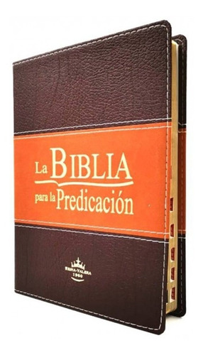 Biblia Para La Predicación Rv60 Imitación Piel Letra Grande