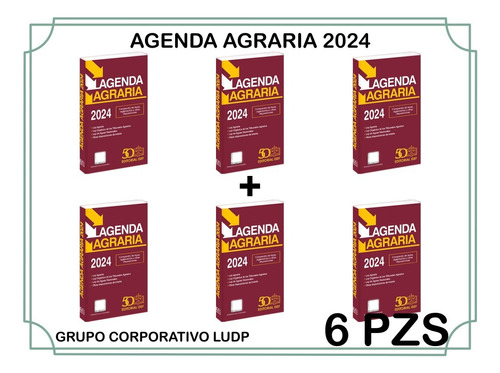 Agenda Agraria 2024 (paq 6pz )