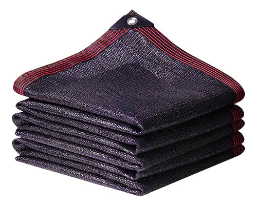 Tela Para Sombra 70 % Negra 3 X 6 Metros Malla Duradera