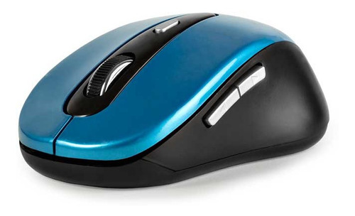 Mouse Sem Fio Plug E Play Mo-me91 Azul Ótimo Custo Beneficio