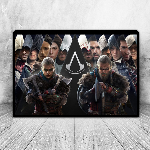 Cuadro Decorativo Gamer Assassins Creed C4114