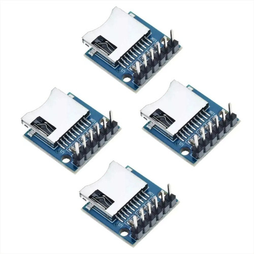 4 X Mini Módulo Lector Tarjeta Micro Sd Card Tf, Arduino