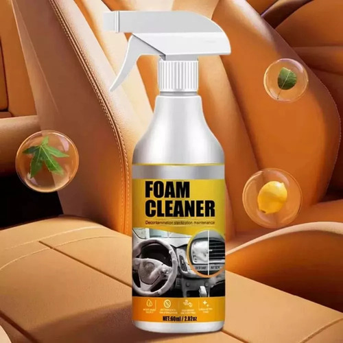 Limpiador De Espuma En Aerosol Para Automóviles, 4 Piezas