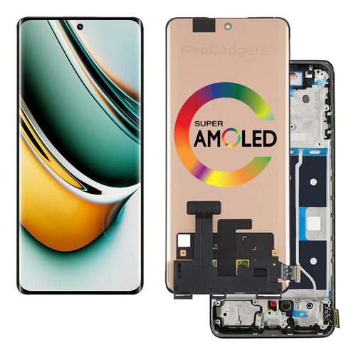 Zc Pantalla Amoled Con Marco Para Realme 11 Pro 5g Rmx3770