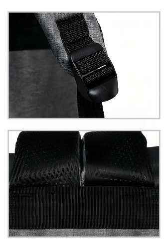 Applicable To: Mochila Antirrobo Impermeable A Portátil Mochila De Viaje Mochila Escolar De Con Interfaz Usb Negro