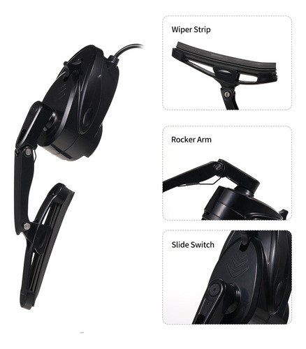 Limpiaparabrisas Para Casco De Moto, Casco De Moto Usb Imper