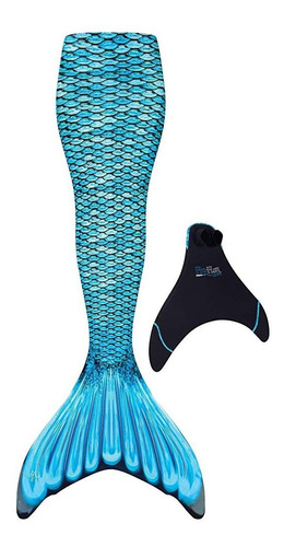 Fin Fun Mermaid Tail, Puntas Reforzadas, Monofin, Marea