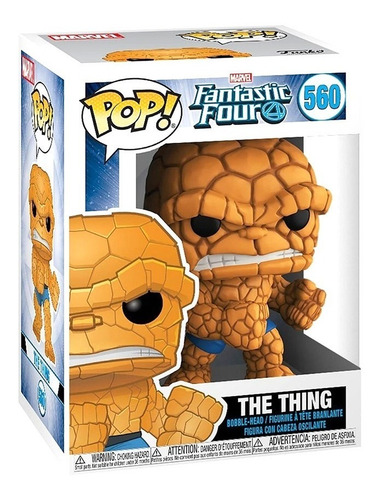 Figura Funko Pop Marvel Fantastic Four - The Thing