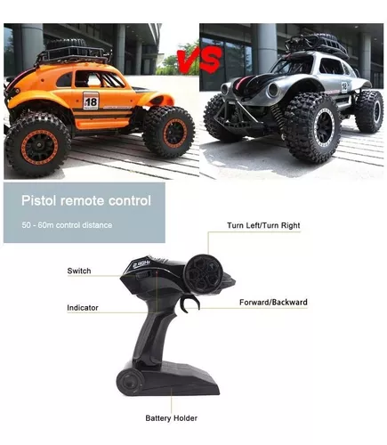 Encontre Carrinho Controle Remoto Fusca Corrida Off Road 4x4 Rc 25km -  Dangos Importados - Sua Loja de Importados no Brasil!