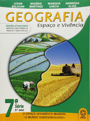 Livro Geografia - Espaço E Vivência - 7ª Série - 8º Ano - Vários Autores [2005]