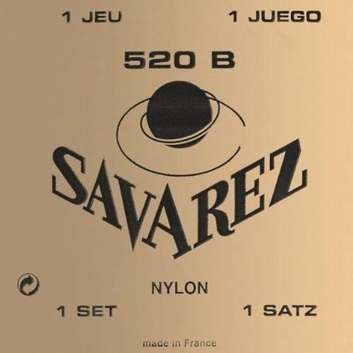 Juego De Cuerdas Nylon, Tension Baja .026-.041 Savarez 520b