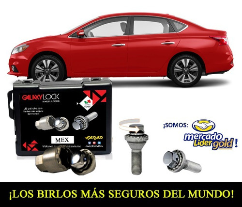 Birlos Seguridad Nissan Sentra Advance Aut Galaxylock