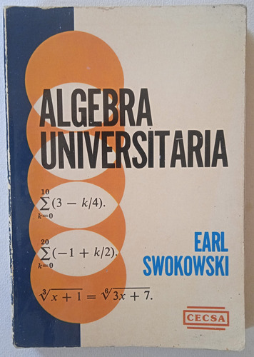 Álgebra Universitaria - Earl Swokowski