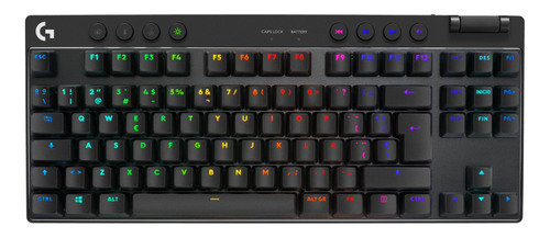 Teclado Gamer Lightspeed/bluetooth Logitech G Pro X Tkl, Rgb