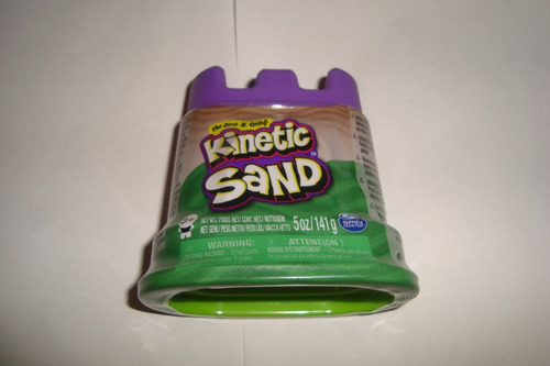 Kinetic Sand Cajita Con 141 Gramos Color Verde