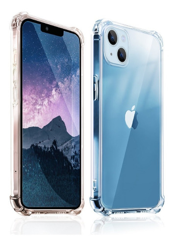 Imagen 1 de 10 de Funda Antishock Compatible iPhone 13 - Bordes Reforzados