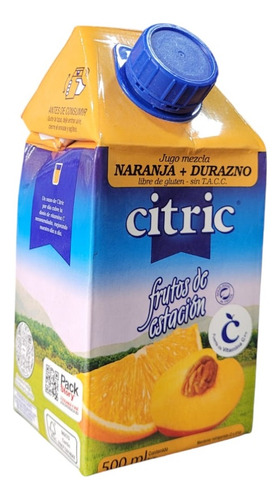 Jugo Citric Naranja Durazno 500ml - Stock8