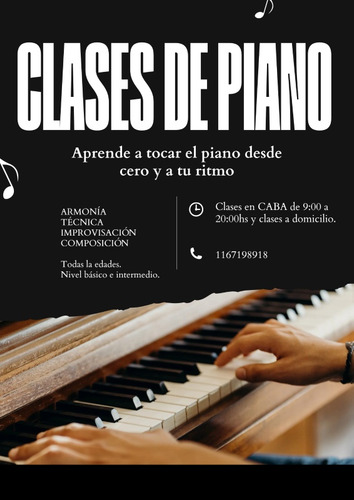 Clases Particulares De Piano