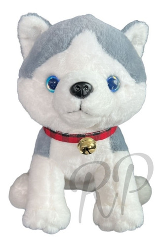 Peluche Perro, Perrito, Husky, Lobo, Mediano, Felpa