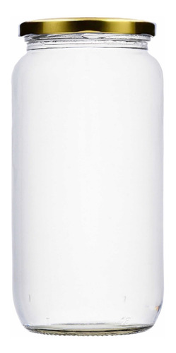 Imagen 2 de 3 de Frasco Conservero De 1000cc Pack 10 Unds Tapa 82mm