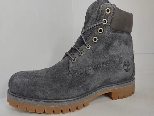 Botas Timberland Hombre Outdoor 6 Inch Premium Suede Gris Cuotas