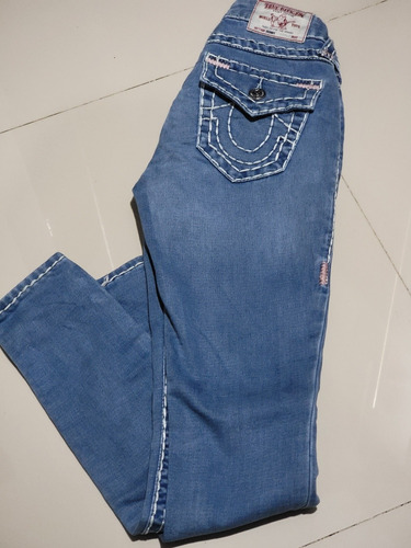 Pantalon True Religion Mujer Talla 24(0) Original Skinny 011