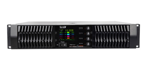 Amplificador Pro Dj Pvp-4.4 Potencia Sonido 4canales 1200w