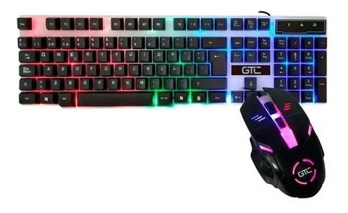 Kit Gamer Gtc Cbg-015 Color del teclado Gris