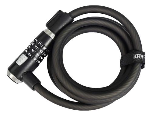 ~? Kryptonite Kryptoflex 1218 Combo Cable Bicycle Lock, Negr