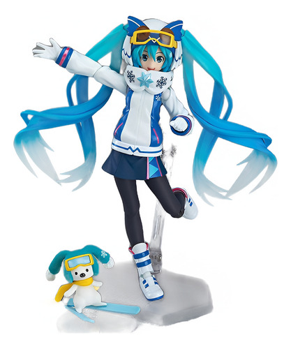 Figma Snow Miku: Snow Owl Ver. Ex-030 Jp Listo Para Envió