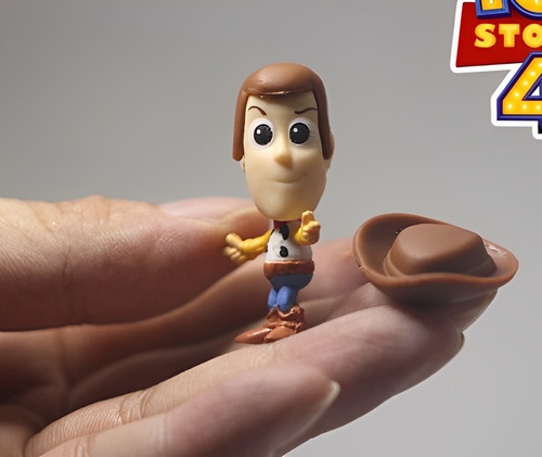 Kit Com 17 Miniaturas Do Toy Story - Woody, Buzz, Jessie 4cm