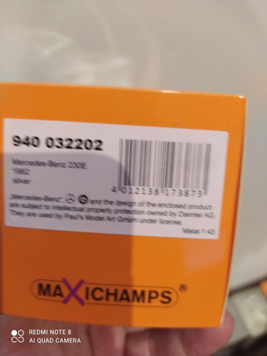 Mercedes W123 Maxichamps 1 43 Coleccion 11cm Auto A Escala