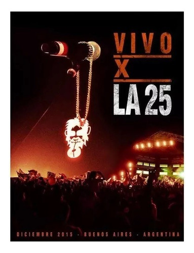 Cd La 25 Vivo X La 25 Nuevo Box Deluxe 2cd+dvd Open Music Sy