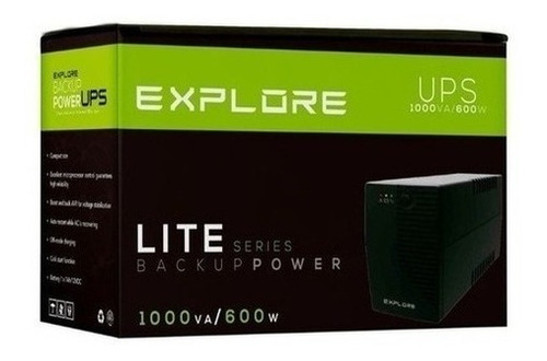 Imagen 3 de 3 de Ups Xl 1000va Explore Network Bateria 1x 12v 9ah