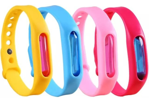 Pack X3 Pulsera Repelente Anti Mosquito Niños Verano 