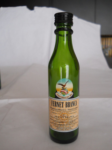 Botella De Fernet Branca Vacía 50 Ml