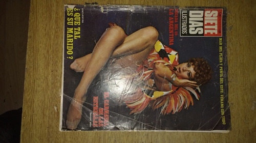 Revista 7 Siete  Dias  143 Sandra Milo  1970