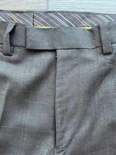 Pantalon Negro De Hombre Louis Raphael (Usado)
