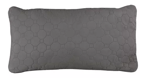 Funda Almohada Basic Color Gris King Size Vianney