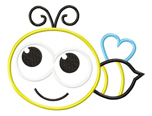 Matriz Para Bordados Maquina Animalitos Abeja Abejita 1236