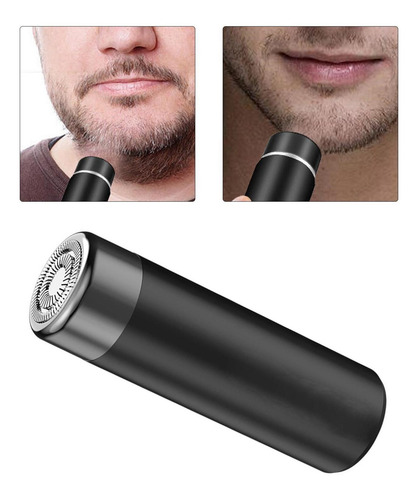Mini Barbeador Elétrico Masculino Usb Recarregável Molhado