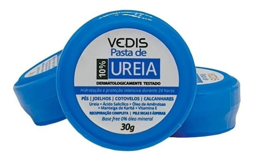 Pasta Ultra Hidratante Corporal De Ureia Vedis Pomada