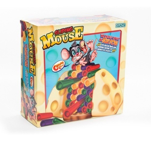 Sliding Mouse Game Juego De Mesa Original Ditoys